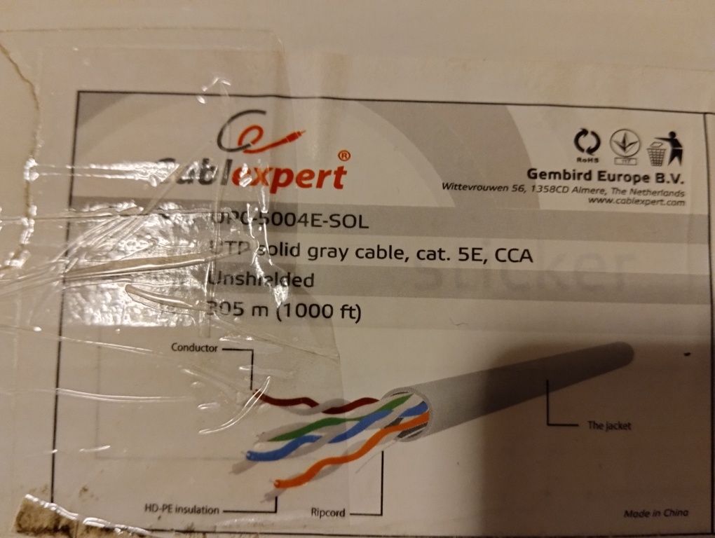Kabel sieciowy (skrętka)