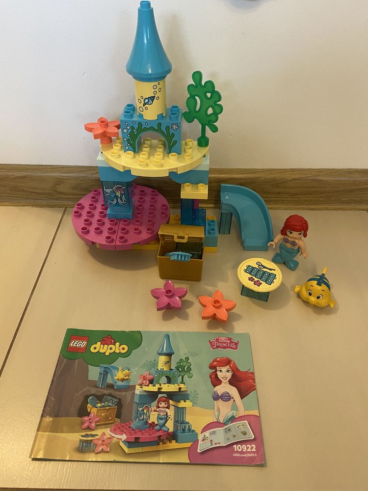 Lego Duplo Podwodny Zamek Arielki 10922
