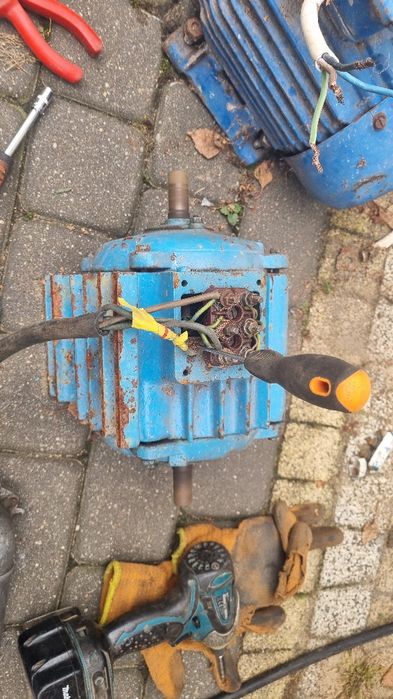 Silnik 2 fazowy  Wiefamel , Ruski oraz 3 fazowe 4kw