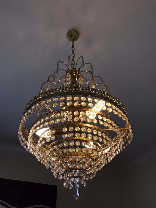 Candeeiro de teto (Vidro)