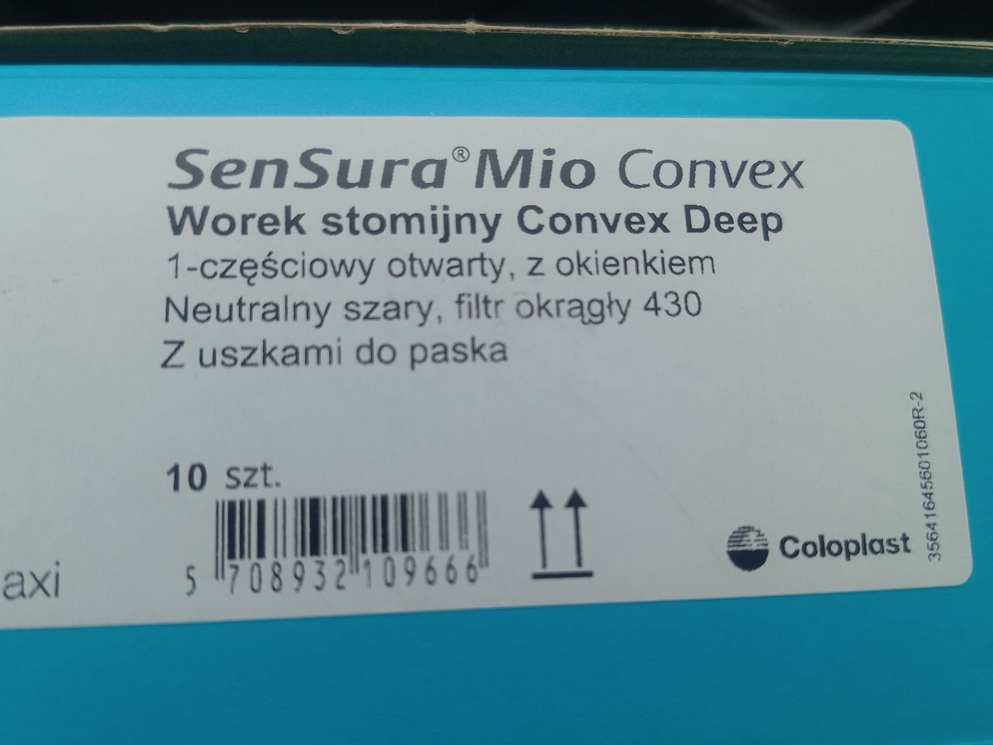 Worki stomijne  Sensura Mio Convex Deep 10-43mm