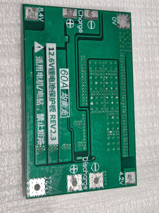 Moduł ładowarka BMS 3S 60A Li-Ion  12.6V z balanserem