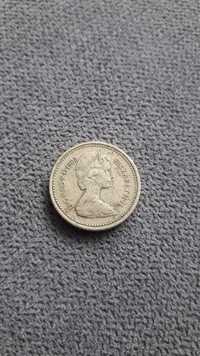 moneta One Pound 1983r.