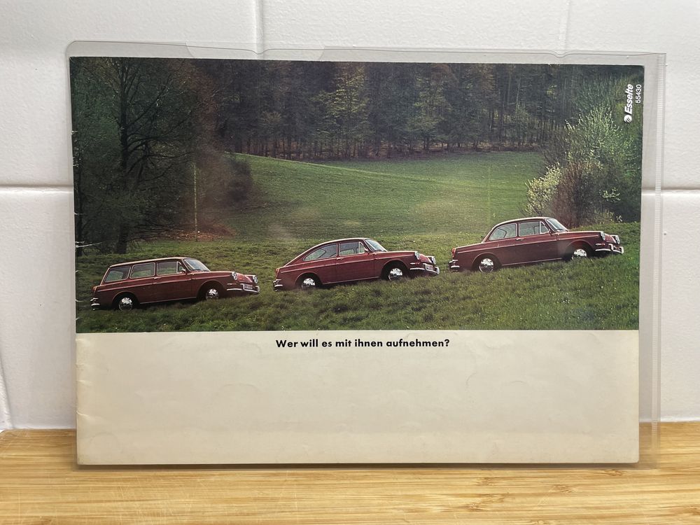 Prospekt VW 1600 - niemiecki