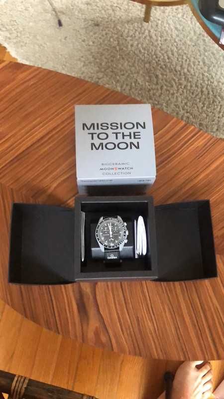 Omega x Swatch SO33M100 Księżyc - Atrakcyjna Cena z Omega