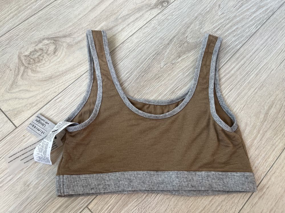 Top biustonosz sportowy intimissimi modal z kaszmirem S nowy