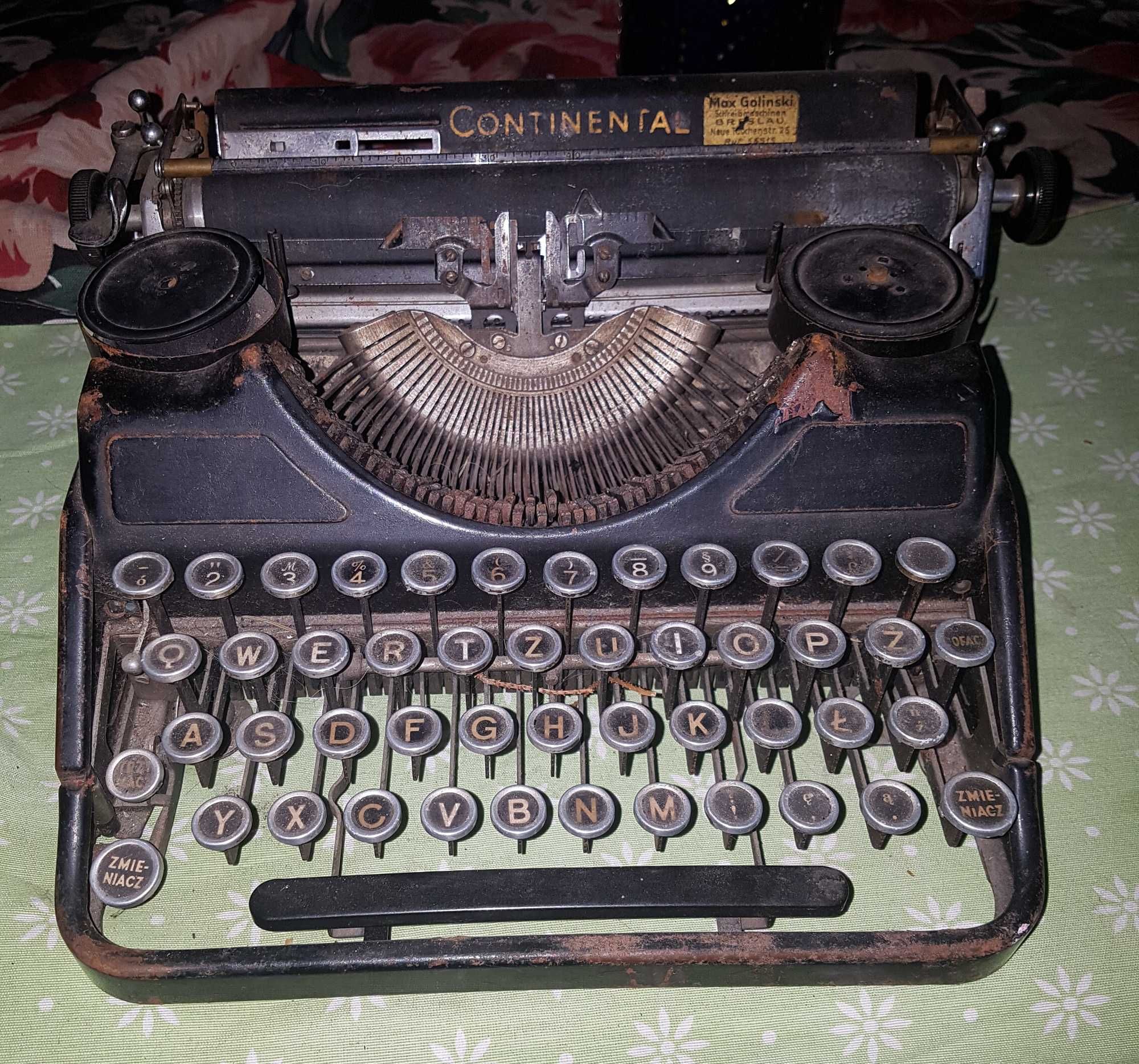 maszyna do pisania stara continental