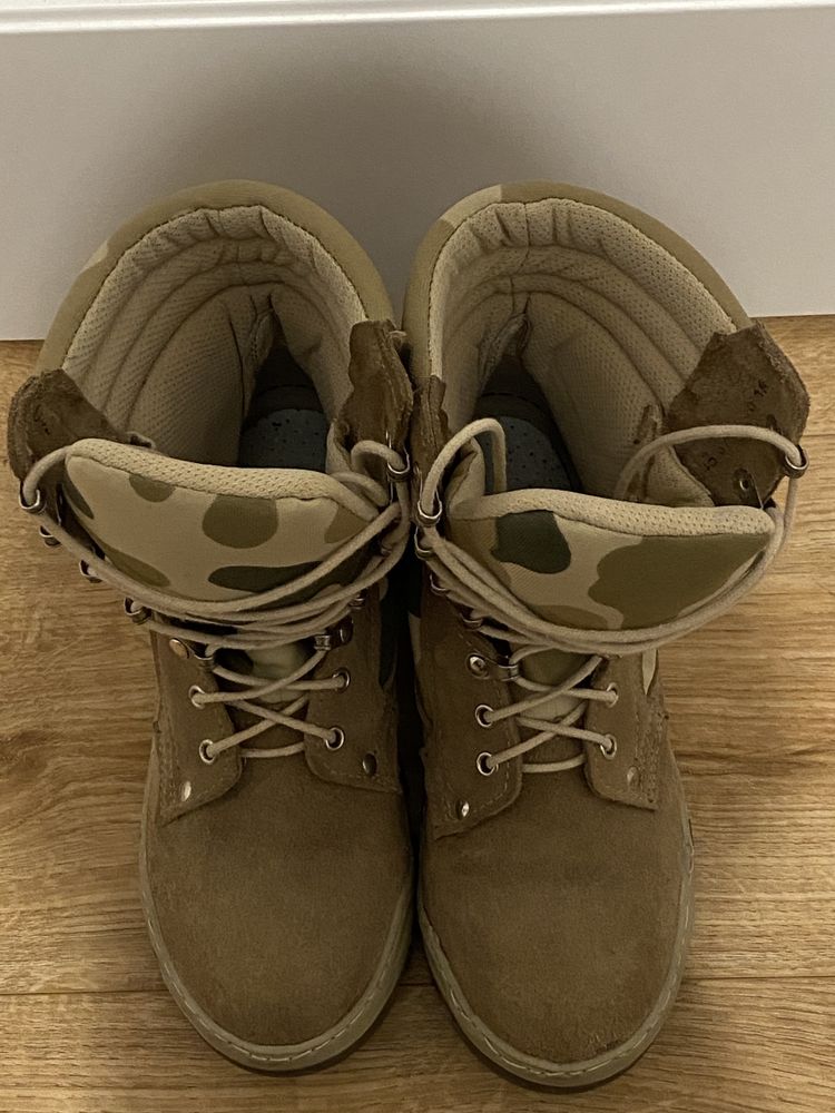 Buty skoczki wojskowe desert