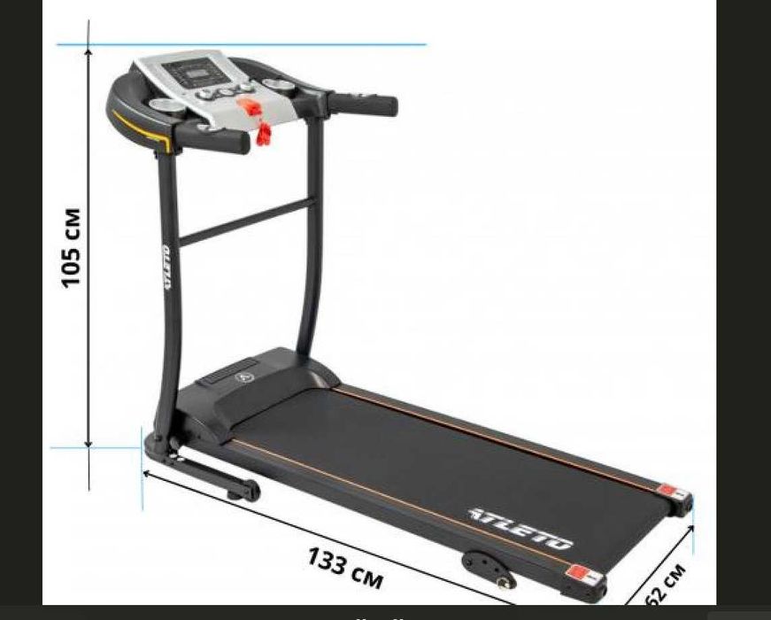 ‼️Складна Бігова Доріжка Беговая Дорожка Електрична Atleto ‼️  ТОП