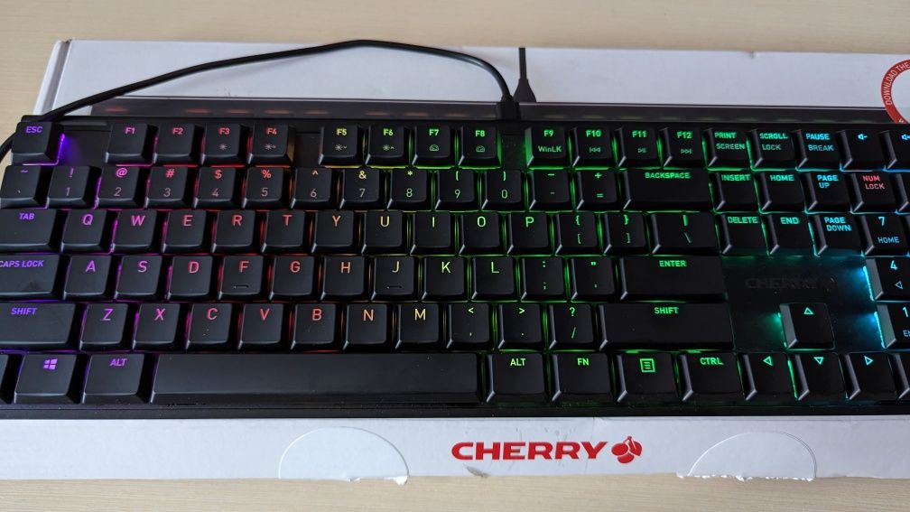 Механическая клавиатура Cherry MX 10.0N RGB