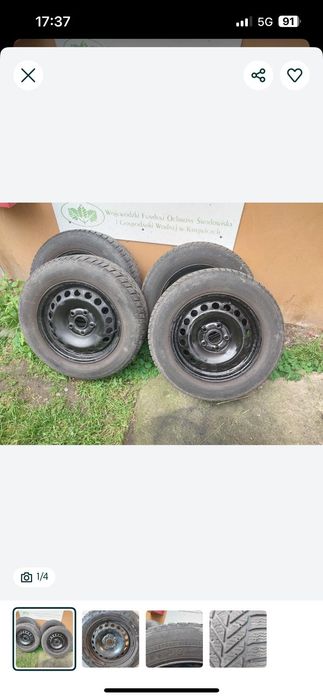 Opony +felgi Dębica frigo 2