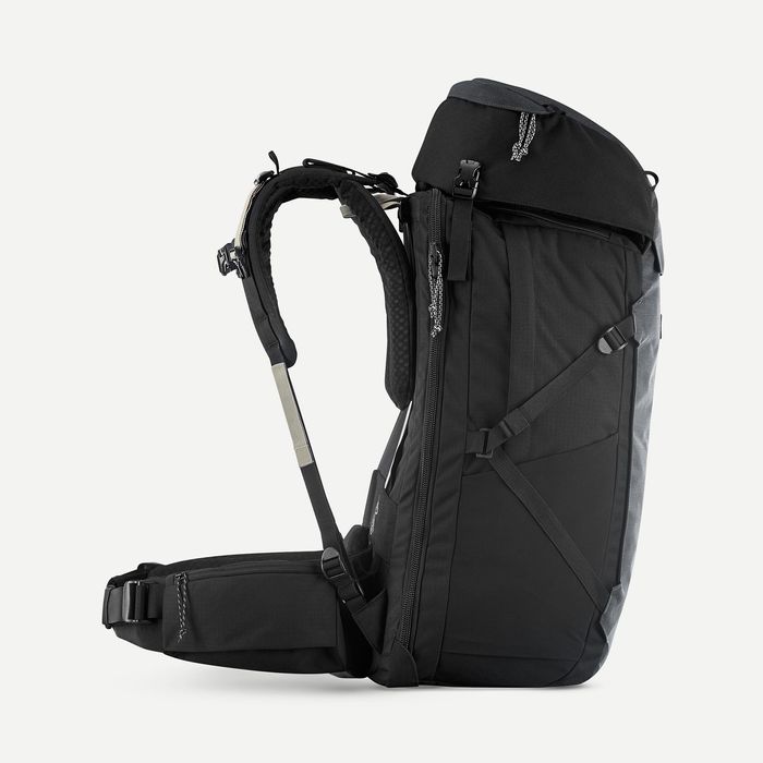 Mochila de viagem e trekking abertura tipo mala 50 + 6 L