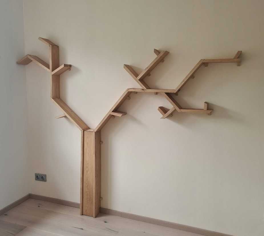 Drewniany Regał w kształcie drzewa 220x190cm, drewno, drzewo