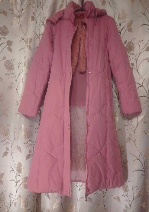 Пуховик стьобаний зимовий новий куртка пальто Black and Red