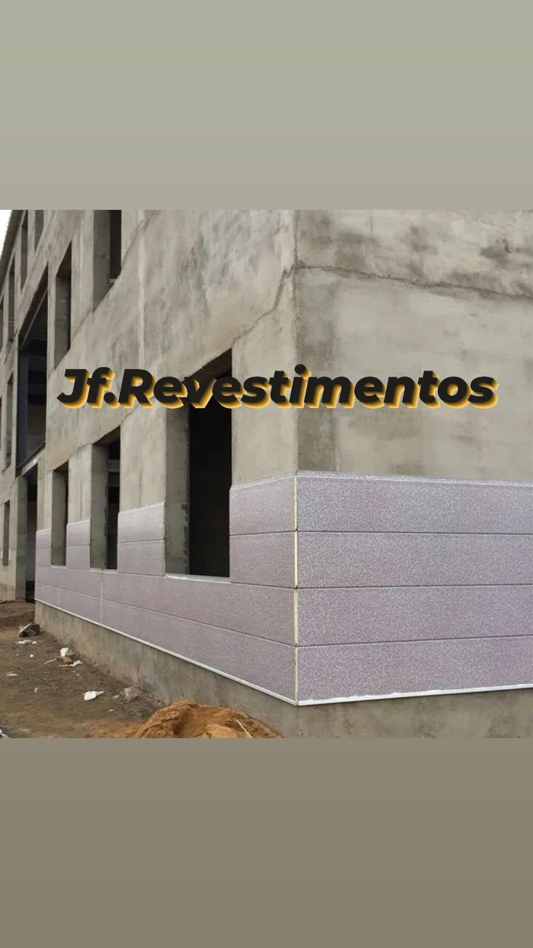 Painéis revestimento paredes exteriores com isolamento pu