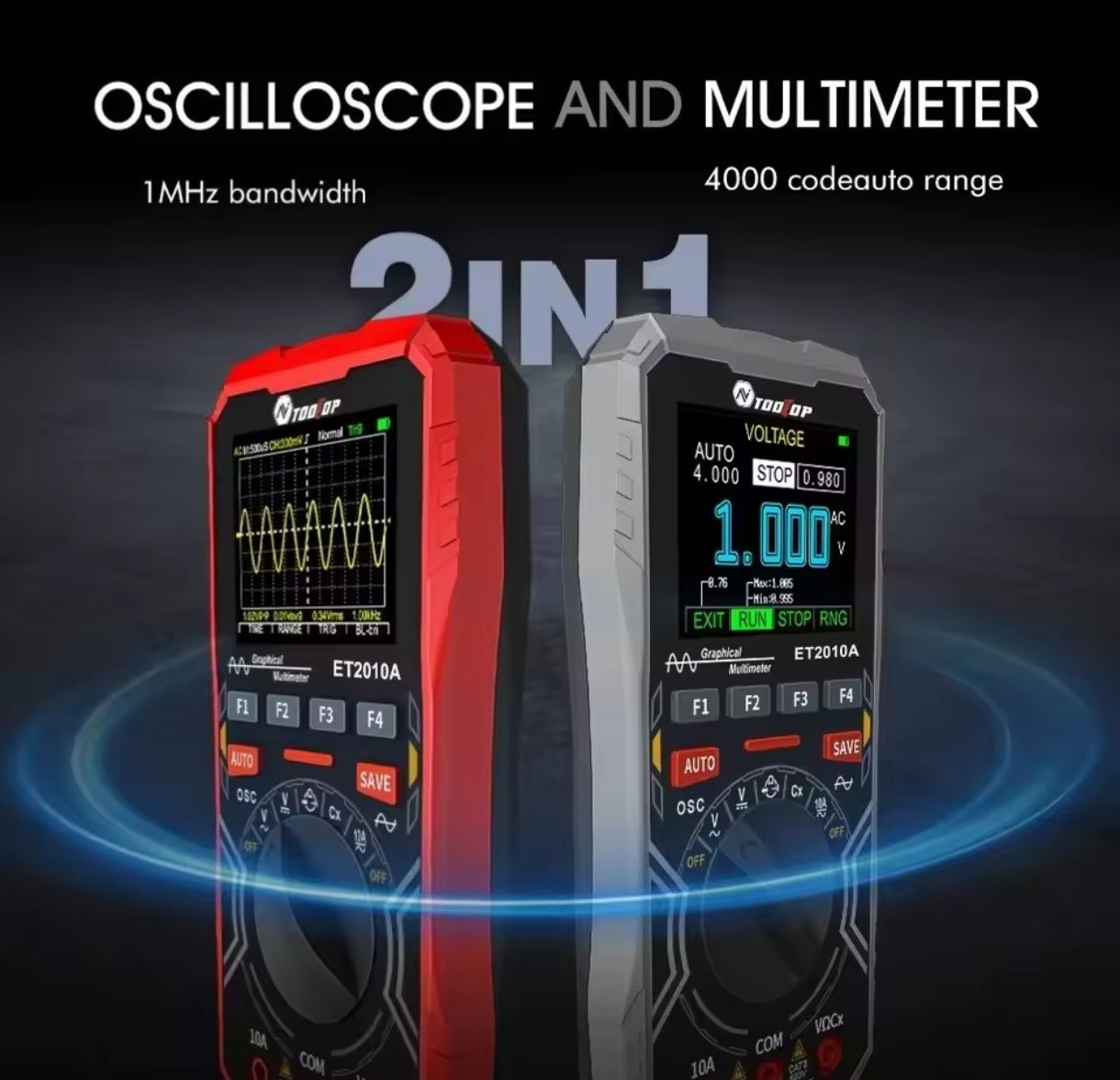 Multimetr i oscyloskop 2w1