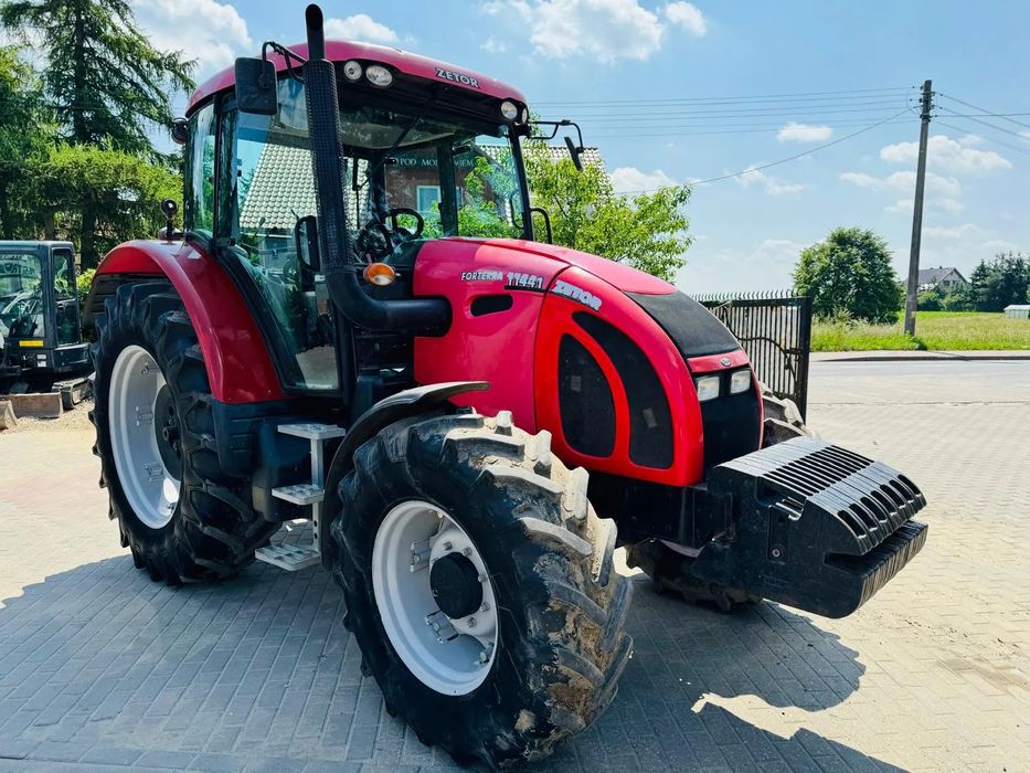 Zetor FORTERRA 11441  ZETOR FORTERRA 11441! PIERWSZY właściciel! JAK NOWY! Tanio! obciążniki