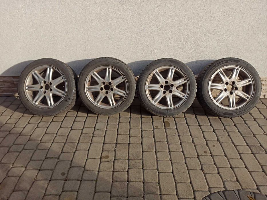 Koła Felgi aluminiowe Volvo 16" 5x108 z oponami zimowymi  195x55