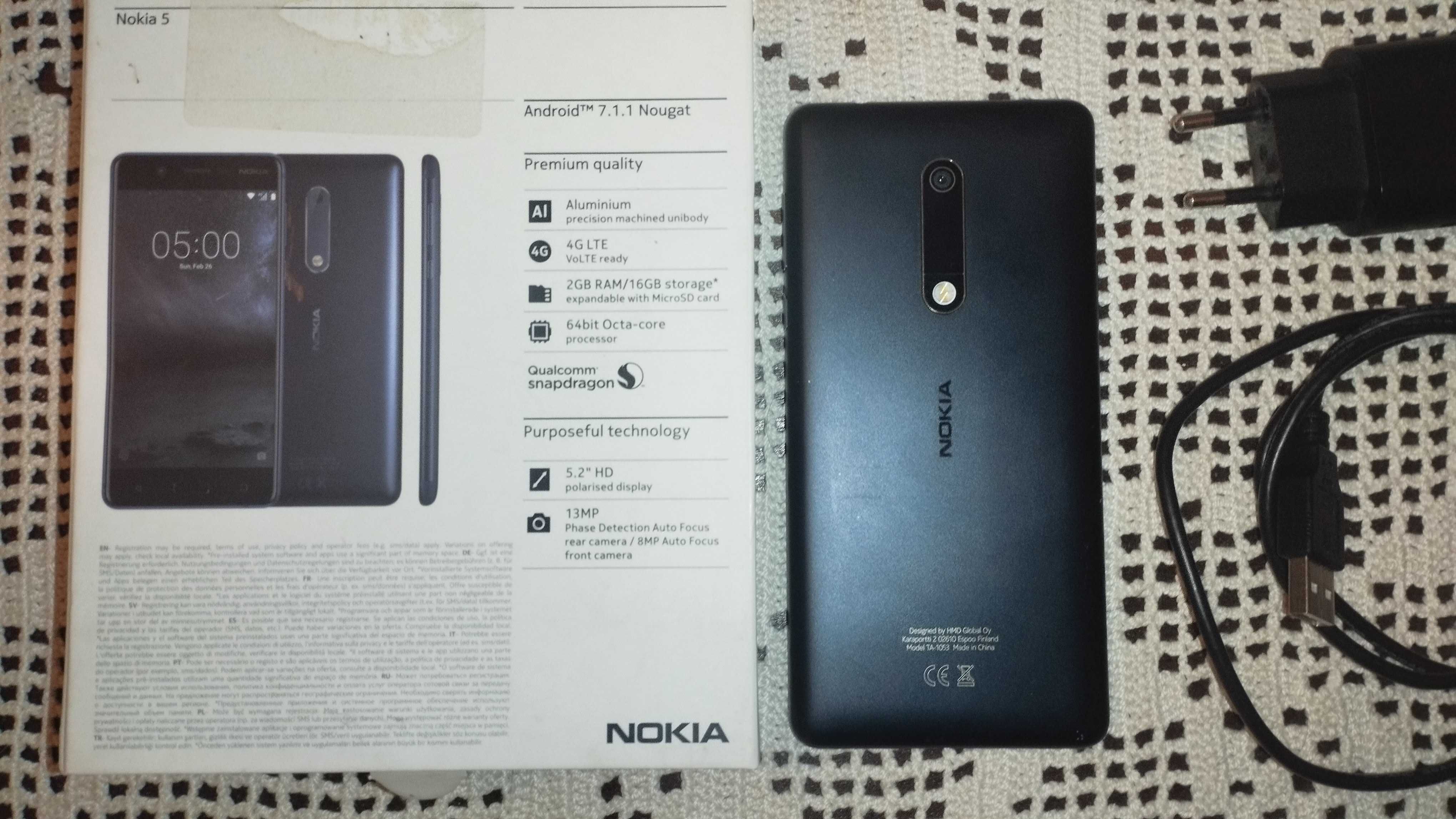 Nokia 5 TA-1053 Desbloqueado - Dual SIM - 2 GB RAM