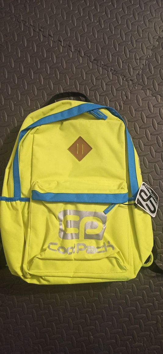Plecak młodzieżowy CoolPack Jump Yellow Neon 44592CP nr N004