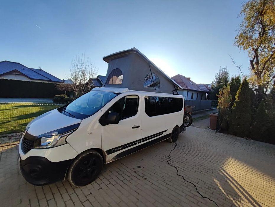 Renault Trafic long  Kamper na Renault Trafic long - PIERWSZY WŁAŚCICIEL KAMPERA