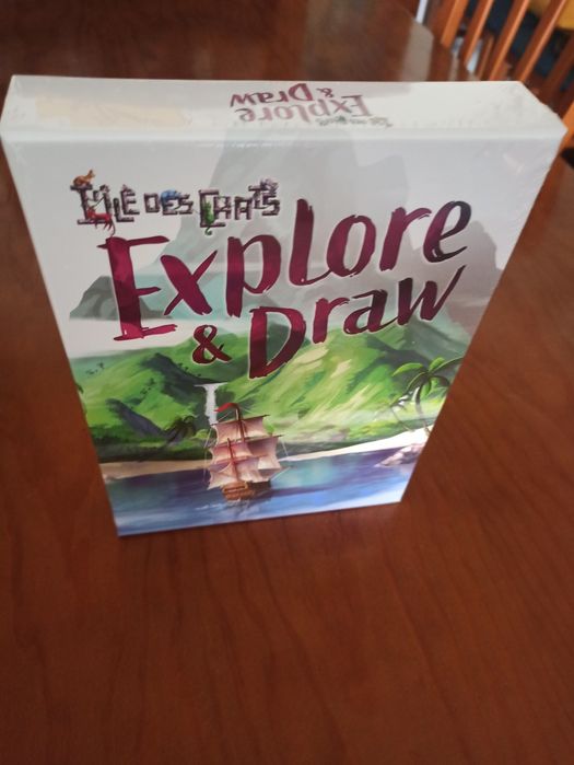 Jogo Ilha dos Gatos Explore&Draw NOVO SELADO