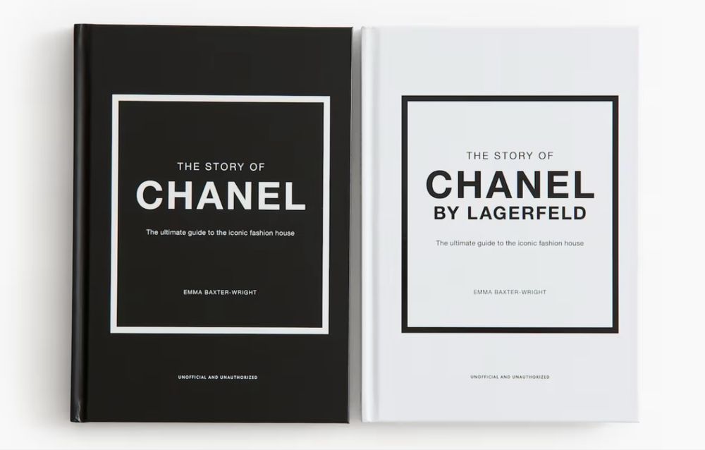 Book livros coffe table book designer The story of Chanel Karl