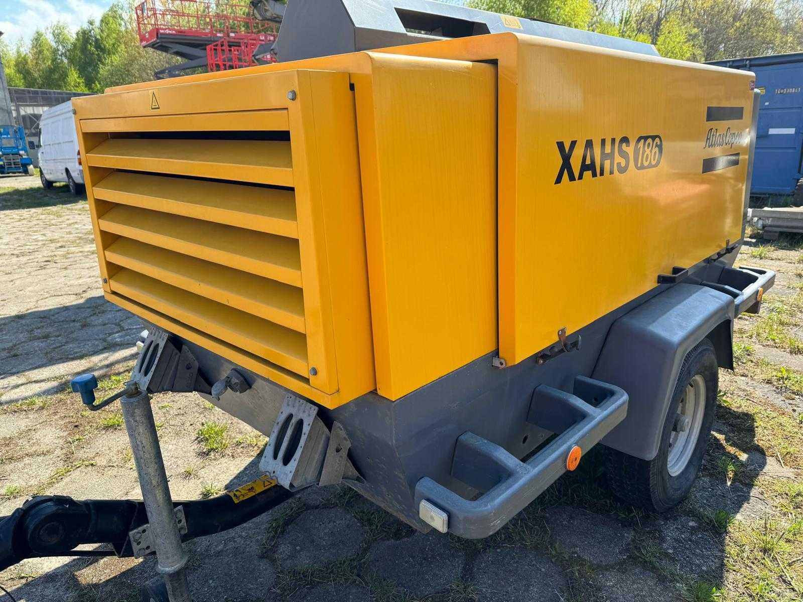 Sprężarka Atlas Copco XAHS 186 DD, 2012, netto: 99.000 PLN.