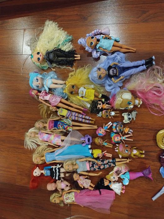Zestaw lalek barbie lol rainbow high i inne