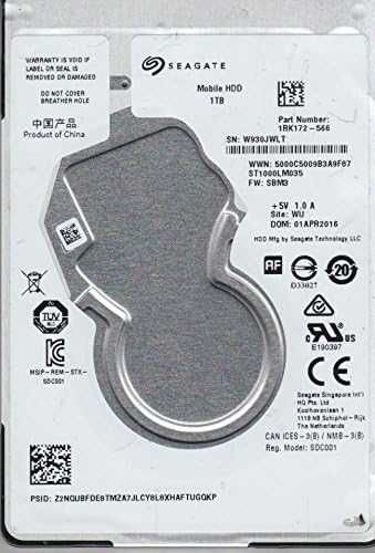Disco Interno Móvel Seagate HDD 1TB