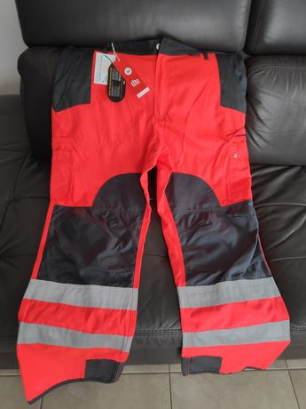 Odzież ochronna Spodnie + Kurtka odblaskowe robocze