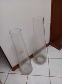 2 jarrões vidros