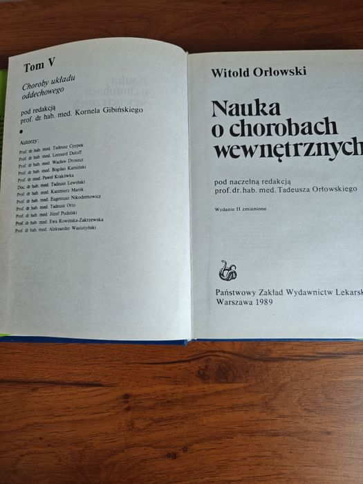 Tanio nowe 5 szt.Nauka o chorobach wewnętrznych
