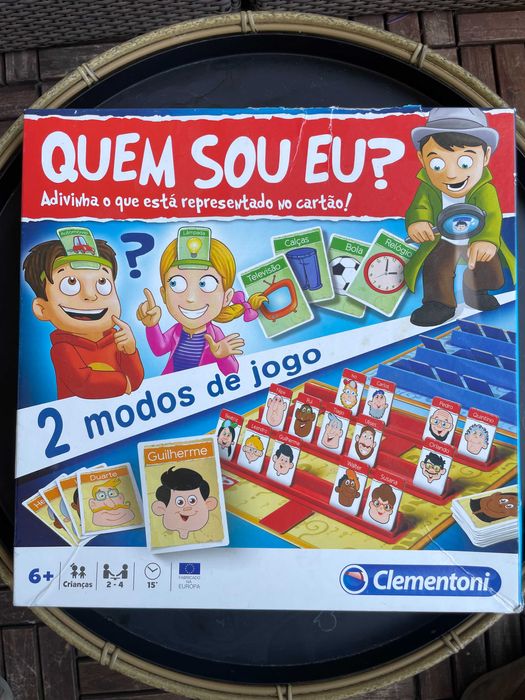 JOGO INFANTIL E DE FAMILIA - QUEM SOU EU - QUEM É QUEM