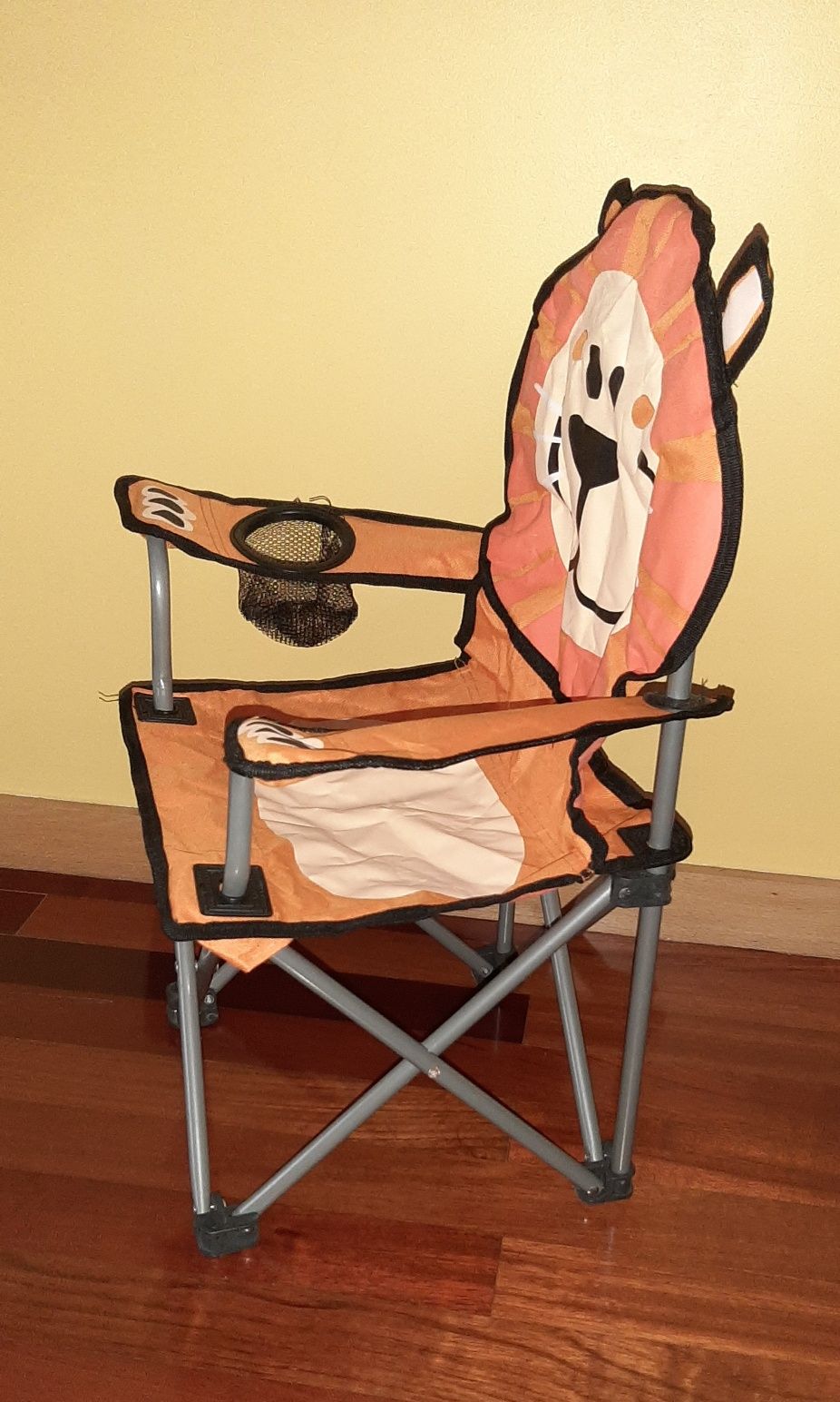 Cadeira dobravel para criança - leão