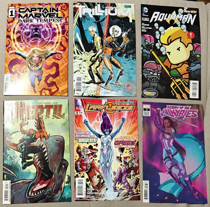 Комиксы ДС Марвел Comics DC Marvel на английском 12 штук