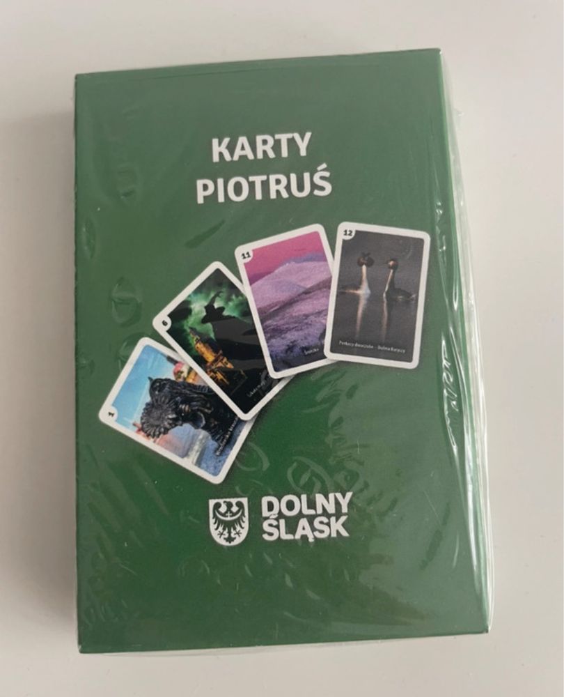 Karty do gry Piotruś - Dolny Śląsk - NOWE