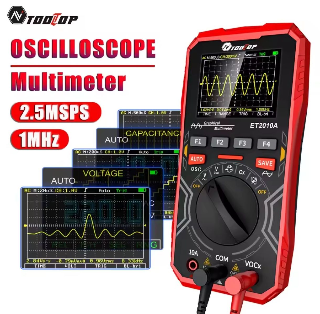 Multimetr i oscyloskop 2w1