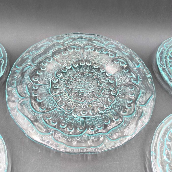 Ząbkowice Flora Patera Talerz Talerze Talerzyki Zestaw Do Ciasta