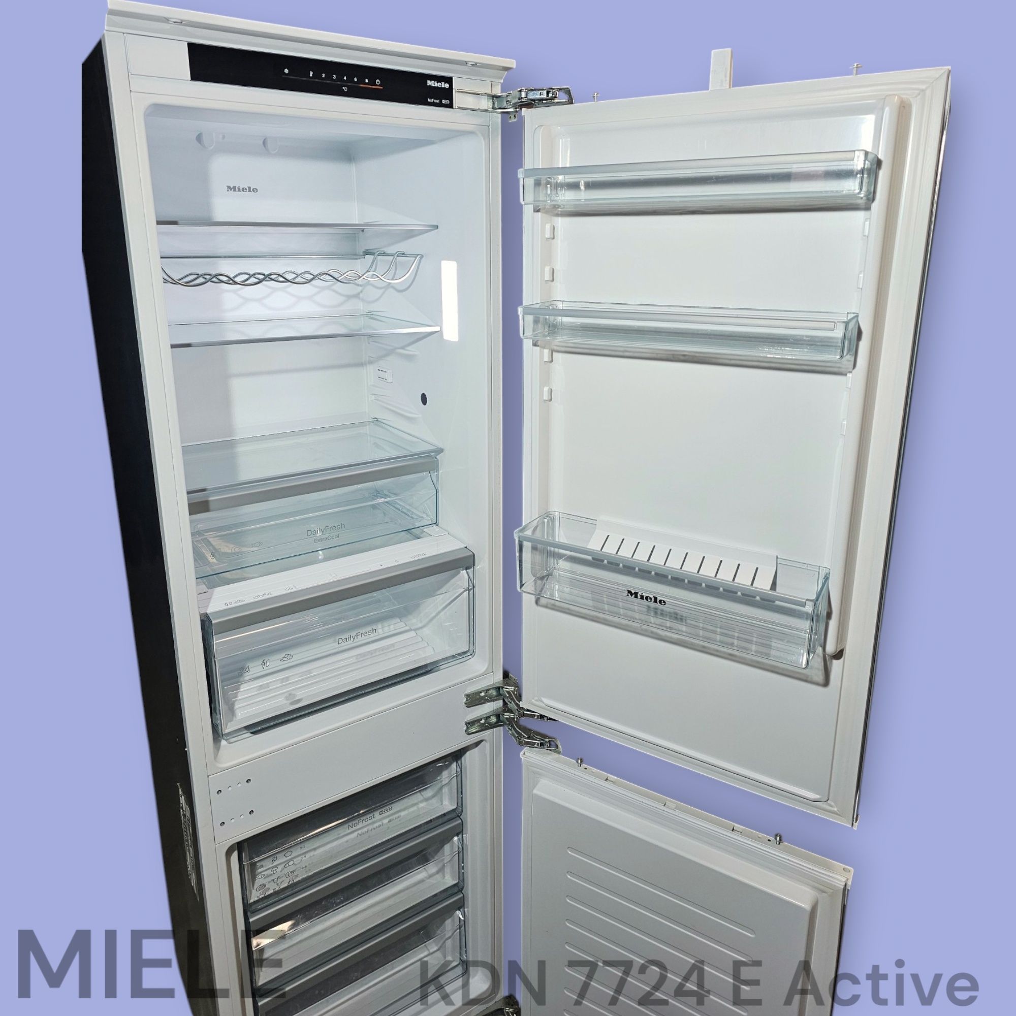 Lodówka do zabudowy Miele KDN 7724 E Active OUTLET – NoFrost, 177 cm