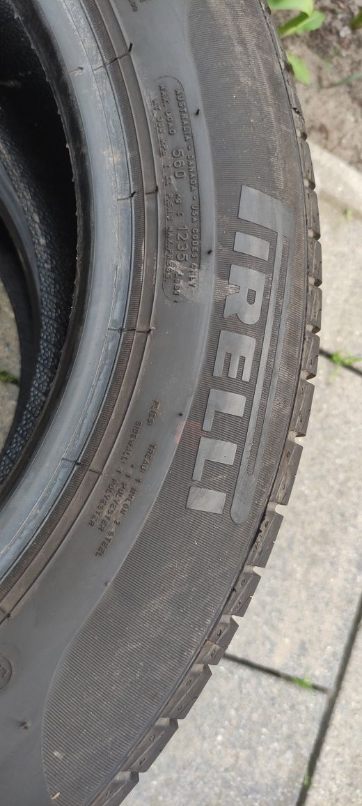 Opony letnie z 2019r 6mm 195/65/15 Pirelli N wysyłka+