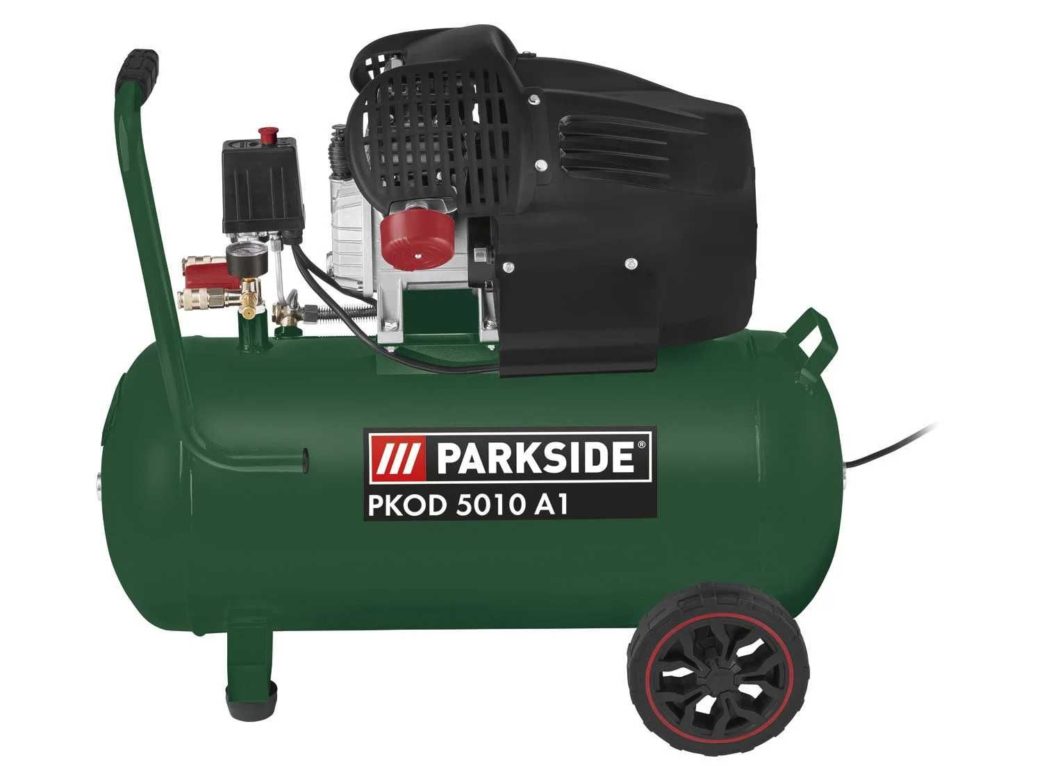 Compressor duplo cilindro PARKSIDE»PKOD 5010 A1«, 50 l