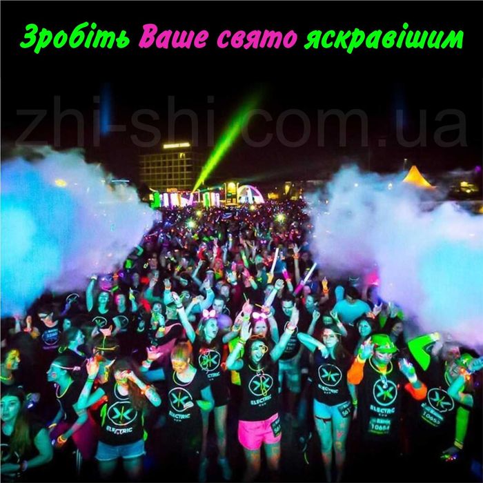 Профессиональный флуоресцентный аквагрим 8цветов кисточка БодиартFC802