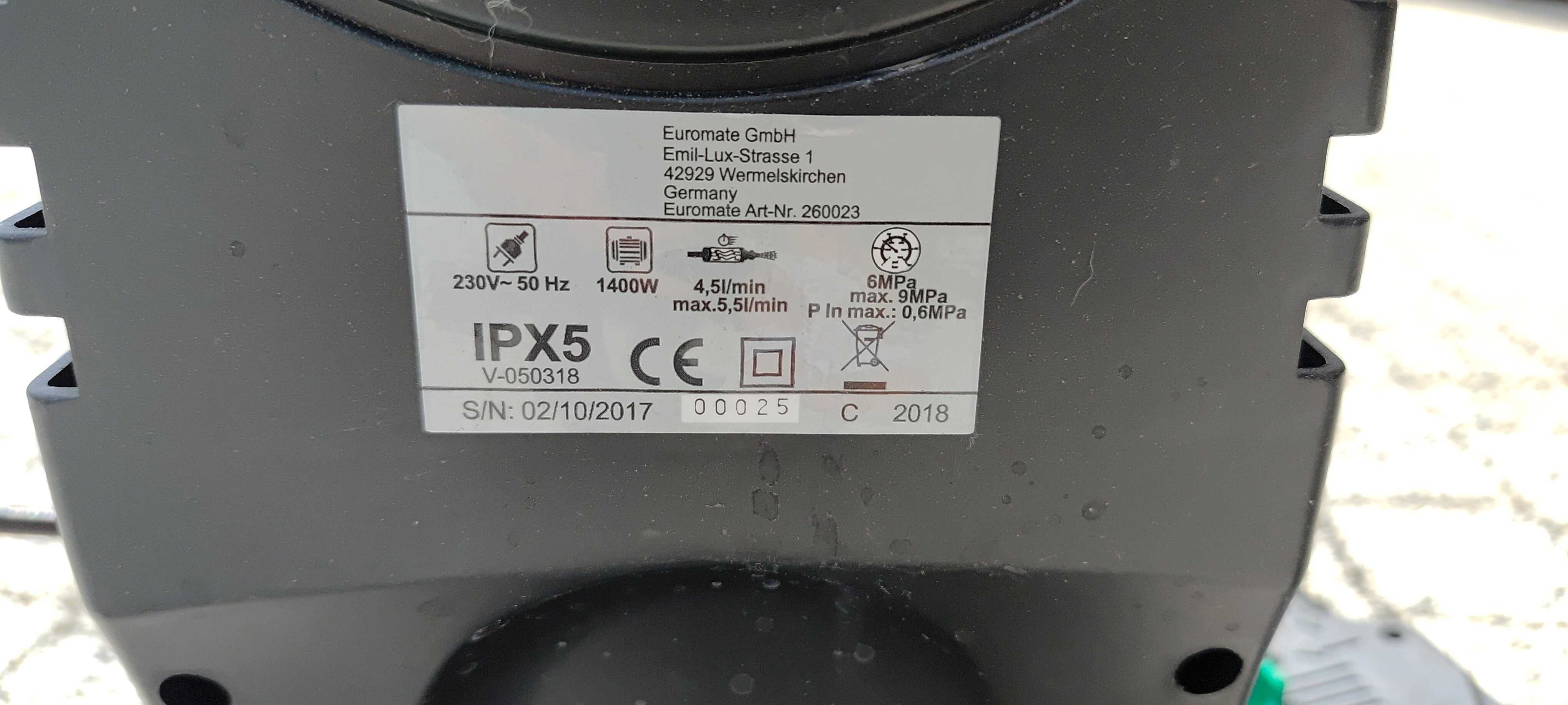 Myjka ciśnieniowa Lavor Green Algea Turbo Home