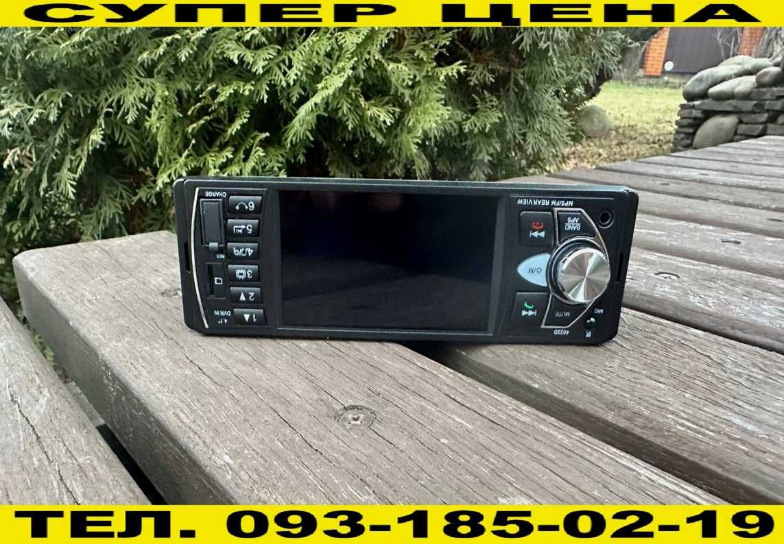 Магнитола Pioneer 1Din сенсорная 4.1". Автомагнитола Пионер 4х80ватт.