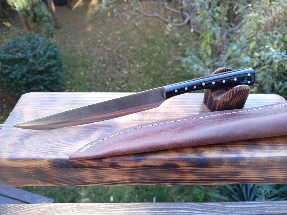 Nóż sztylet użytkowy rycerza giermka wiedźmina Reko fantasy LARP średn