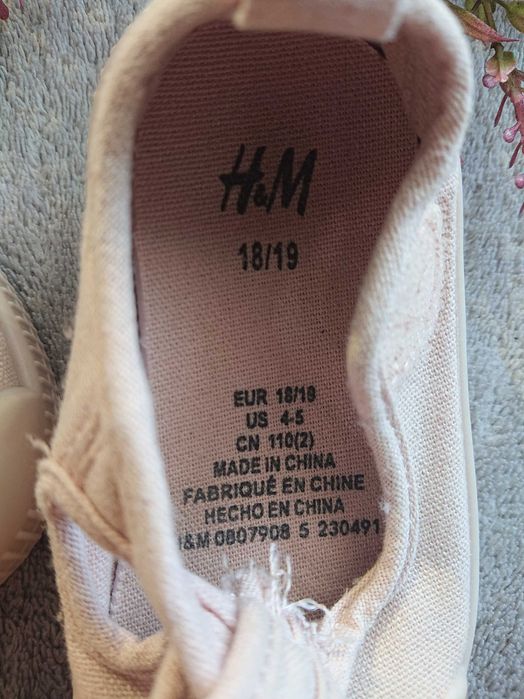 H&M buciki 18/19 niechodki 18 19