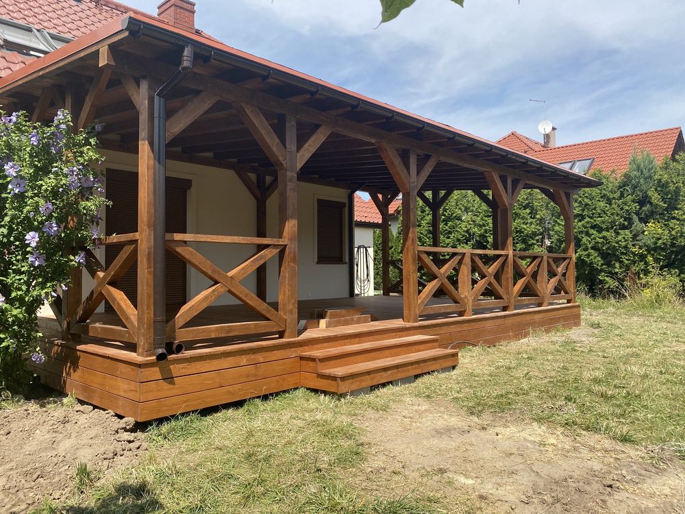 Zadaszenia tarasow / wiaty / altanki / tarasy