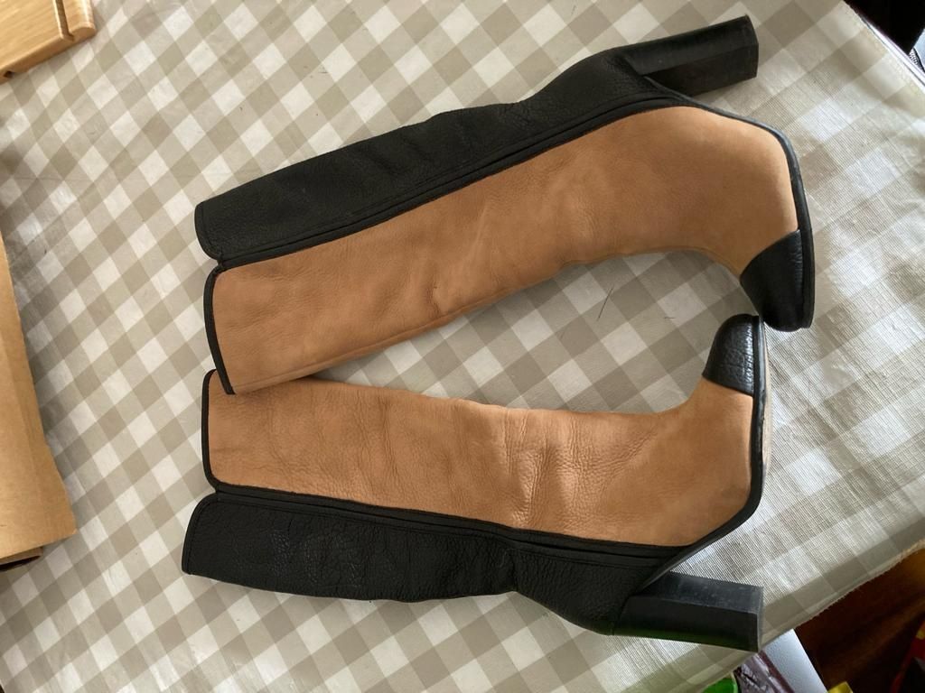 Botas em pele Zara 36