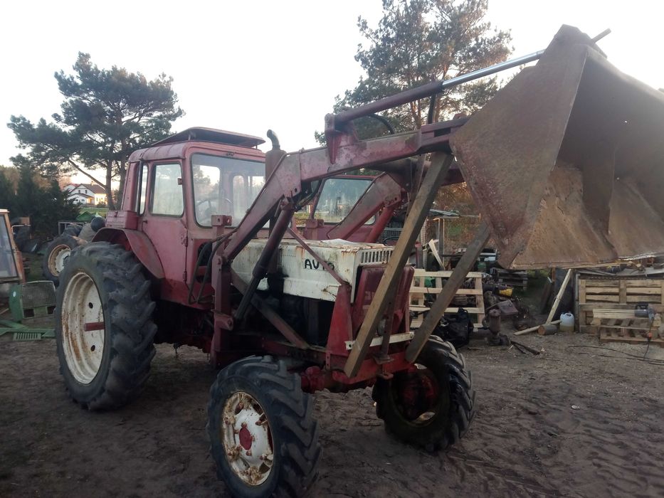MTZ 82 z ładowaczem 4x4 Francja Zetor 4911 3 cylindry tur ładowacz